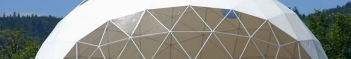 Разновидности современных сферических шатров